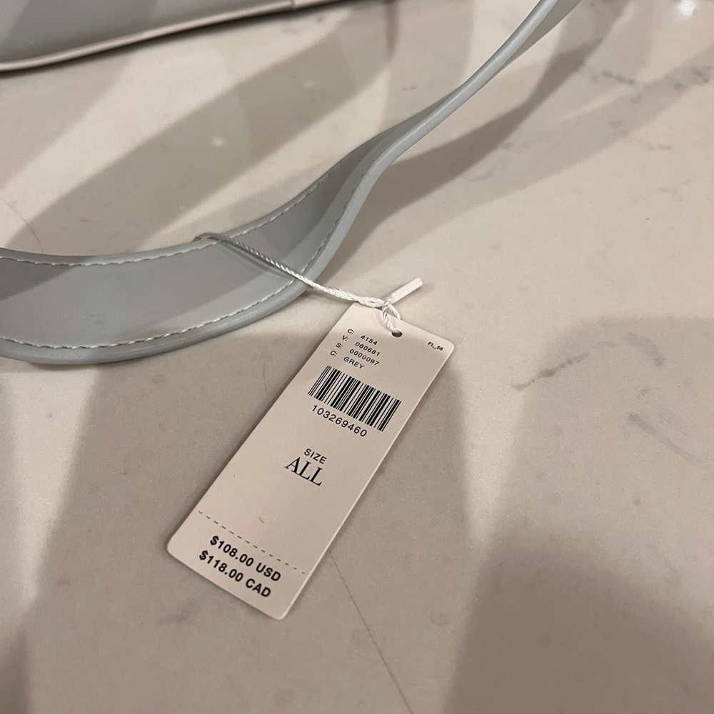 NWT Anthropologie Melie Bianco Shoulder Handbag in light blue - Picture 4 of 8
